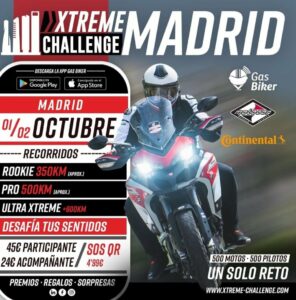 XTREME CHALLENGE EN MADRID LOS PRÓXIMOS 1 Y 2 DE OCTUBRE