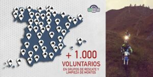 MÁS DE 1000 VOLUNTARIOS EN LA INICIATIVA DE MOTO DE CAMPO SOSTENIBLE