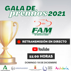 GALA DE PREMIOS 2021 DE LA FAM ¡EN DIRECTO ESTE DOMINGO 19 DE DICIEMBRE!
