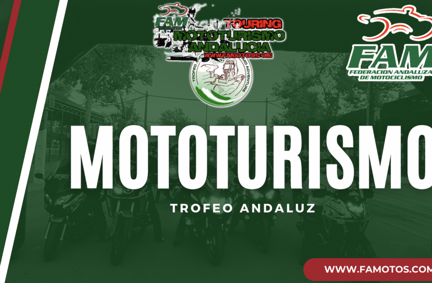 MOTOTURISMO 2023: CALENDARIO Y VARIAS NOVEDADES EN EL TROFEO ANDALUZ