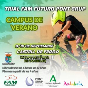 CAMPUS TRIAL FAM FUTURO PONT GRUP: CASTELL DE FERRO LOS DÍAS 9/10 DE SEPTIEMBRE