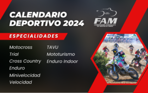 PRESENTADO EL CALENDARIO DEPORTIVO FAM 2024: CAMPEONATOS Y TROFEOS DE ANDALUCÍA