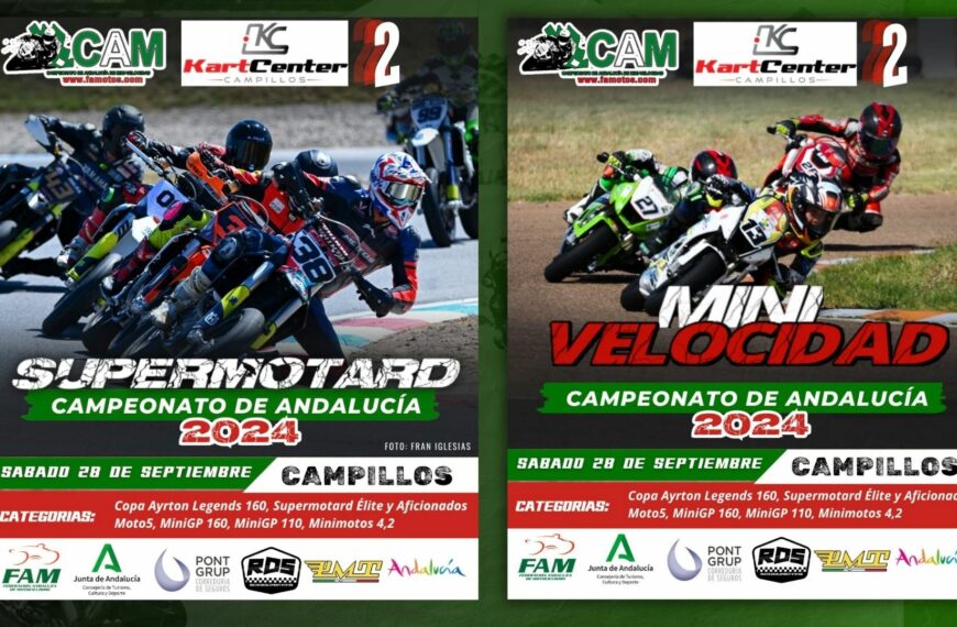 VUELVE LA MINIVELOCIDAD Y SUPERMOTARD, EL PRÓXIMO 28 DE SEPTIEMBRE EN CAMPILLOS