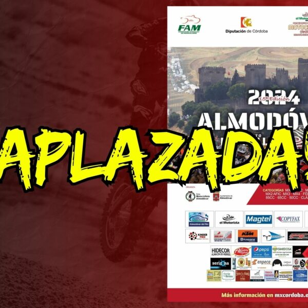 APLAZADA LA PENÚLTIMA PRUEBA DEL PROVINCIAL MX CÓRDOBA EN ALMODÓVAR DEL RÍO AL 27 DE…