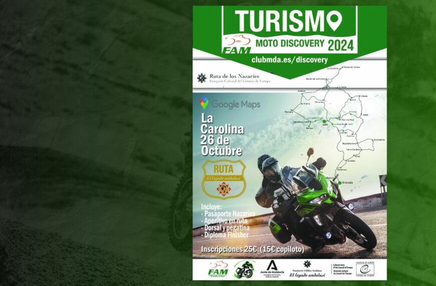 FINAL DEL TROFEO ANDALUZ DE MOTOTURISMO CON LA RUTA DE LOS NAZARÍES