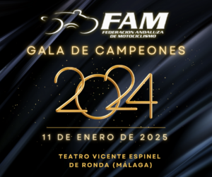 LA GALA DE CAMPEONES FAM 2024 SE CELEBRARÁ EL 11 DE ENERO EN RONDA