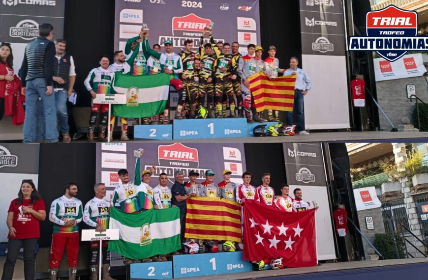 ANDALUCÍA SUBCAMPEONA DE ESPAÑA EN EL TRIAL DE LAS AUTONOMÍAS 2024