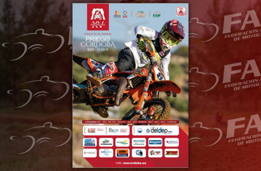 PRIMERA CITA DEL PROVINCIAL DE MOTOCROSS DE CÓRDOBA EN PRIEGO