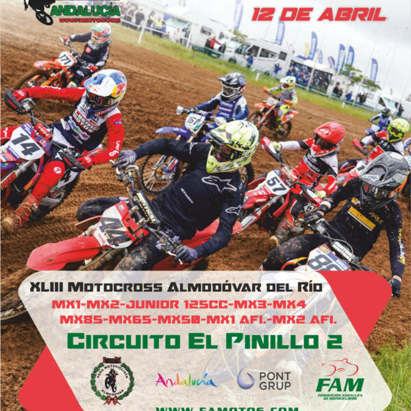 EL CAMPEONATO DE ANDALUCÍA DE MOTOCROSS REGRESA A ALMODÓVAR DEL RÍO EL PRÓXIMO DÍA 12&hellip;
