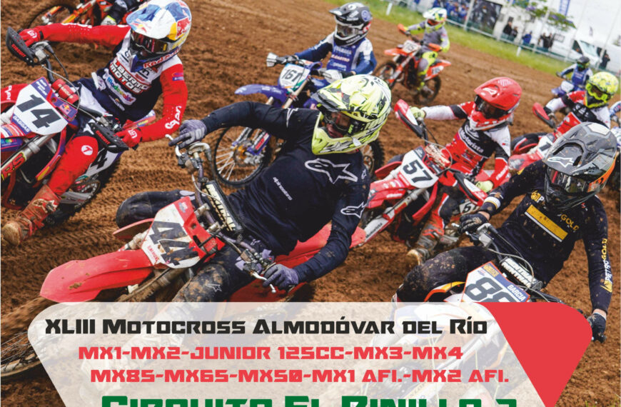 EL CAMPEONATO DE ANDALUCÍA DE MOTOCROSS REGRESA A ALMODÓVAR DEL RÍO EL PRÓXIMO DÍA 12…