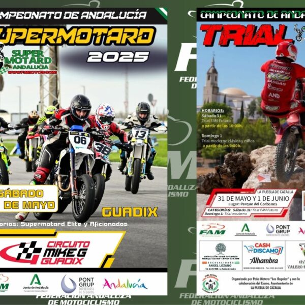 FIN DE SEMANA A TODO MOTOR EN LA PUEBLA DE CAZALLA: DOBLE JORNADA DE TRIAL;…