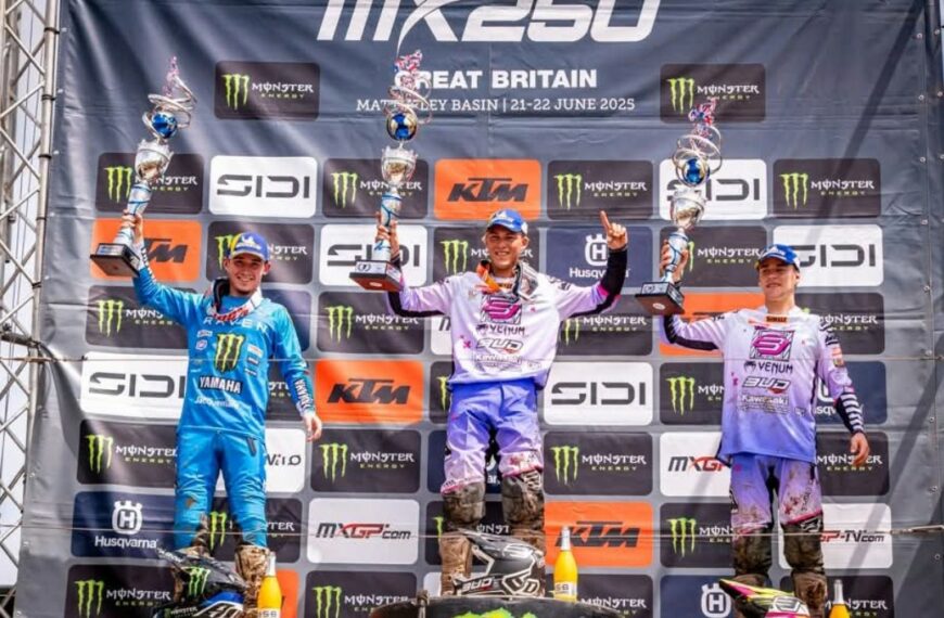FRAN GARCÍA “CARBONERO” VICTORIA EN EL MXGP DE GRAN BRETAÑA