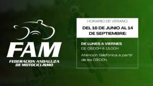 CAMBIO AL HORARIO DE VERANO FAM A PARTIR DEL MIÉRCOLES 16 DE JUNIO