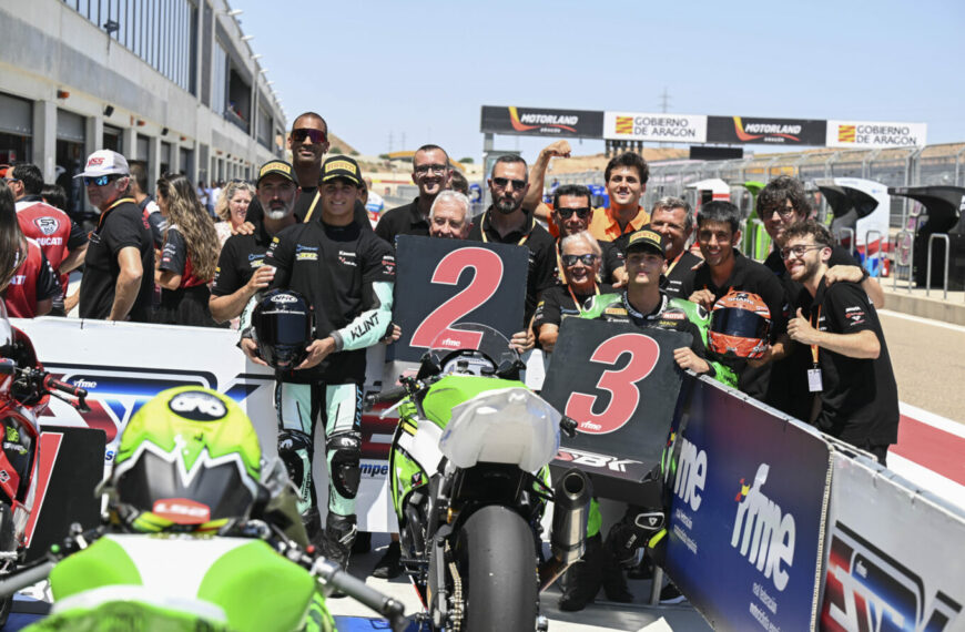 DANIEL MUÑOZ, JOSE M. OSUNA y JORGE ARROYO suben al Podium en MotorLand (Aragón) 28…
