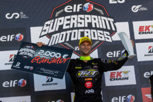 BUTRÓN INAGURA LA  ELF SUPERSPRINT MOTOCROSS CON VICTORIA EN ALHAMA DE MURCIA