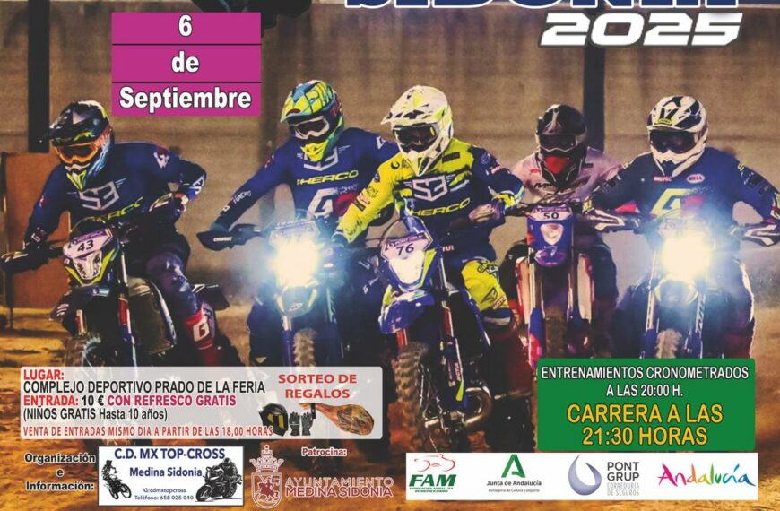 MEDINA SIDONIA FINAL DEL ENDURO INDOOR EL 6 DE SEPTIEMBRE