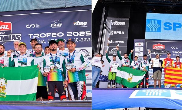 ANDALUCÍA, SUBCAMPEONA DEL TROFEO NACIONAL DE TRIAL DE LAS AUTONOMÍAS OSUNA, 12 DE OCTUBRE DE…