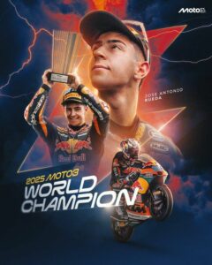 JOSE ANTONIO RUEDA RUIZ CAMPEÓN MUNDIAL DE MOTO 3 2025