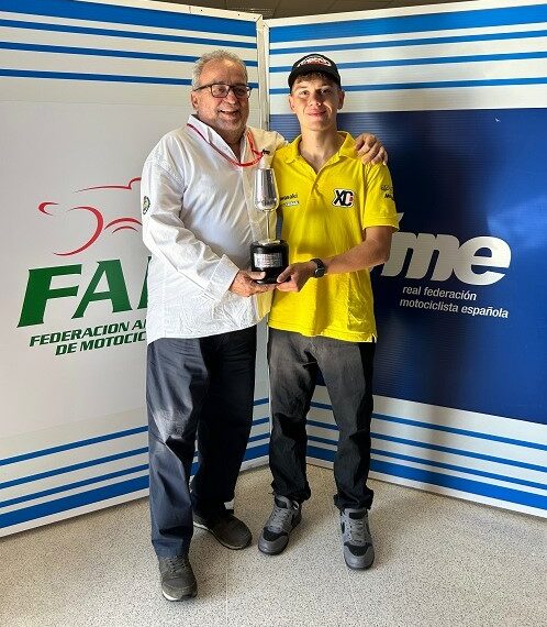 ANTONIO TORRES SUBE AL PODIUM EN JEREZ EN EL FIM SUPERBIKE WORLD CHAMPIONSHIP