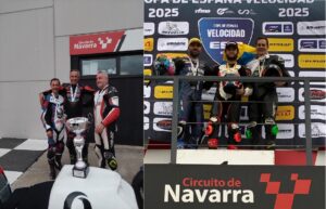 PILOTOS ANDALUCES DESTACAN EN LA COPA DE ESPAÑA DE VELOCIDAD, EVO Y CLÁSICAS EN EL CIRCUITO DE NAVARRA.
