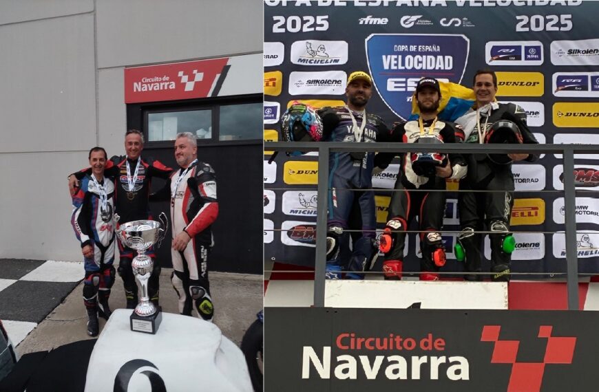 PILOTOS ANDALUCES DESTACAN EN LA COPA DE ESPAÑA DE VELOCIDAD, EVO Y CLÁSICAS EN EL CIRCUITO DE NAVARRA.