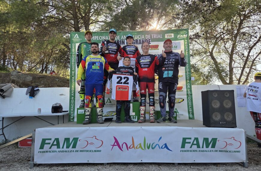 CLAUSURA DEL CAMPEONATO DE ANDALUCÍA DE TRIAL CON ÉXITO ALHAURÍN EL GRANDE