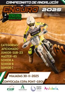ACLARACIÓN REFERENTE AL CAMPEONATO ANDALUCÍA ENDURO MIAJADAS 2025