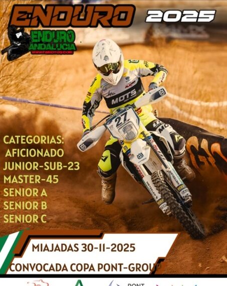 ACLARACIÓN REFERENTE AL CAMPEONATO ANDALUCÍA ENDURO MIAJADAS 2025