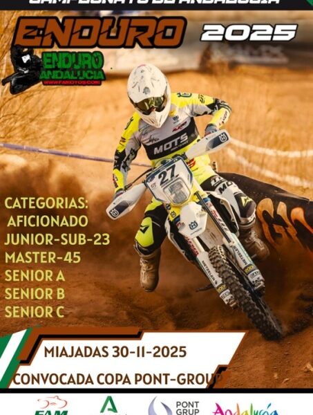 ACLARACIÓN REFERENTE AL CAMPEONATO ANDALUCÍA ENDURO MIAJADAS 2025