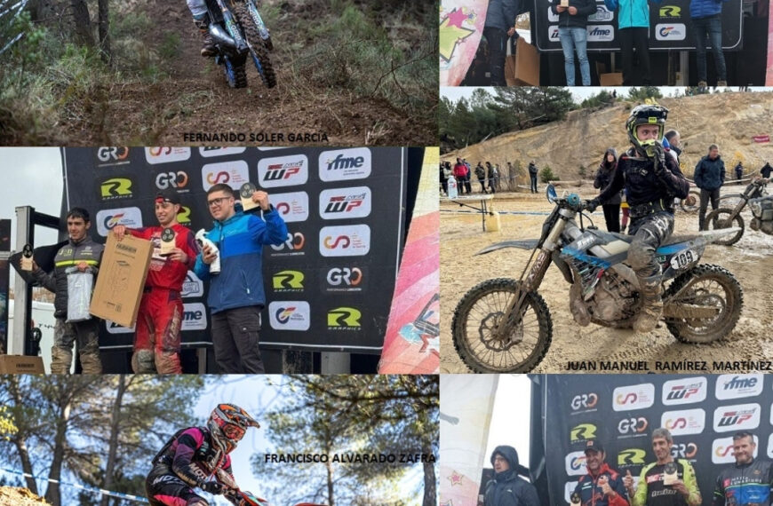 ANDALUCES BRILLAN EN LA FINAL DE LA COPA DE ESPAÑA DE HARD ENDURO EN GOMAYO (SORIA) 15-16 NOVIEMBRE-2025