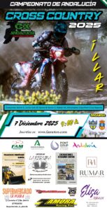 ÍLLAR (ALMERÍA) BAJA EL TELÓN DEL CAMPEONATO DE ANDALUCÍA DE CROSS COUNTRY  07 DE DICIEMBRE DE 2025.