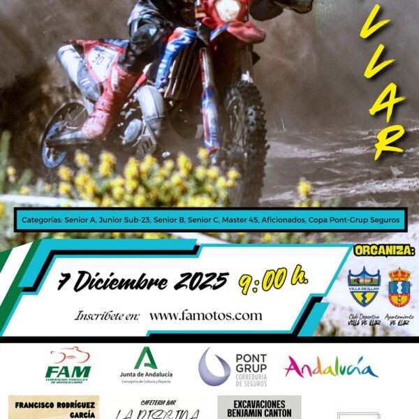 ÍLLAR (ALMERÍA) BAJA EL TELÓN DEL CAMPEONATO DE ANDALUCÍA DE CROSS COUNTRY 07 DE DICIEMBRE&hellip;