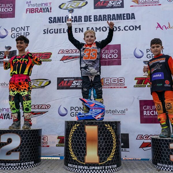 SANLÚCAR DE BARRAMEDA PUSO EL BROCHE FINAL EN LAS CATEGORÍAS MX50 y MX65