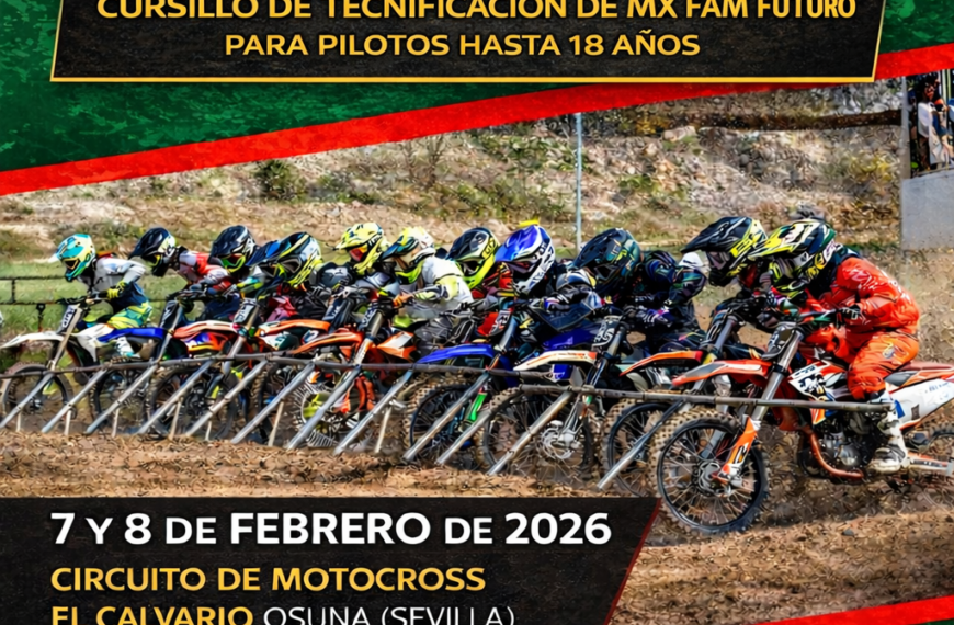 APLAZAMIENTO DEL SEGUNDO CAMPUS DE TECNIFICACION DE MX FAM FUTURO PARA PILOTOS HASTA 18 AÑOS…