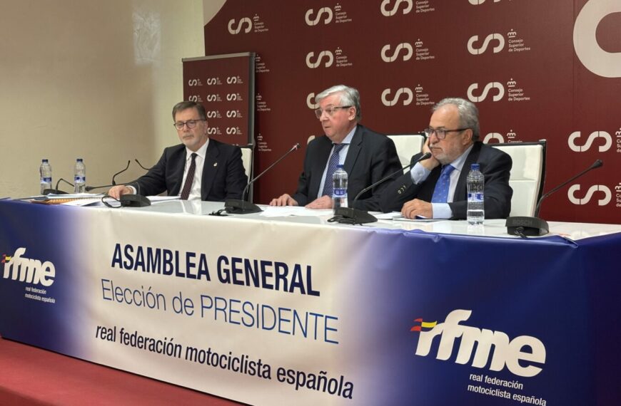 EL MOTOCICLISMO ANDALUZ FELICITA A IGNACIO VERNEDA CASASAYAS POR SU PRESIDENCIA EN LA RFME.