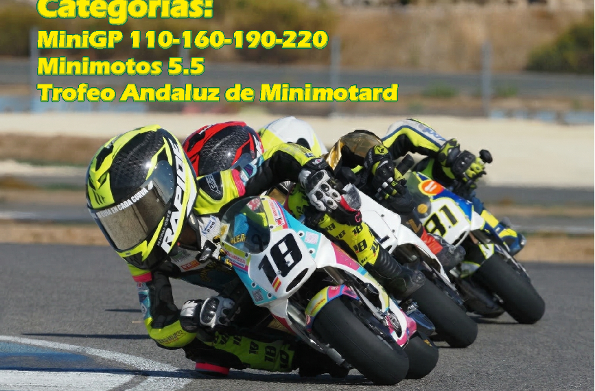 ESTRENO DEL CAMPEONATO DE ANDALUCÍA DE MINIVELOCIDAD Y TROFEO DE ANDALUCIA DE MINIMOTARD, JEREZ ENCIENDE&hellip;