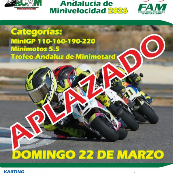 APLAZADA LA PRIMERA PRUEBA DEL CAM EN EL CIRCUITO DE JEREZ ÁNGEL NIETO. LAS MEJORAS&hellip;