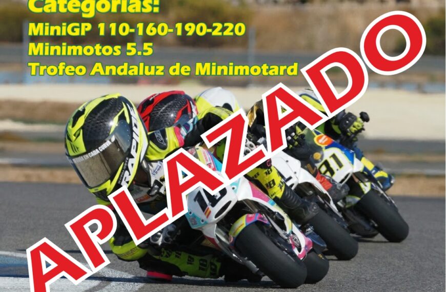 APLAZADA LA PRIMERA PRUEBA DEL CAM EN EL CIRCUITO DE JEREZ ANGEL NIETO. LAS MEJORAS&hellip;