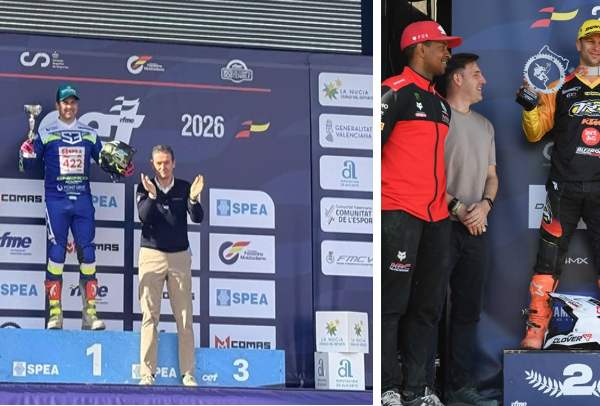 RESULTADOS CAMPEONATO DE ESPAÑA DE MOTOCROSS Y TRIAL