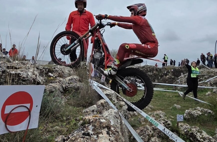 GRAN AMBIENTE Y ESPECTÁCULO EN EL ARRANQUE DEL ANDALUZ DE TRIAL EN TORREDELCAMPO.