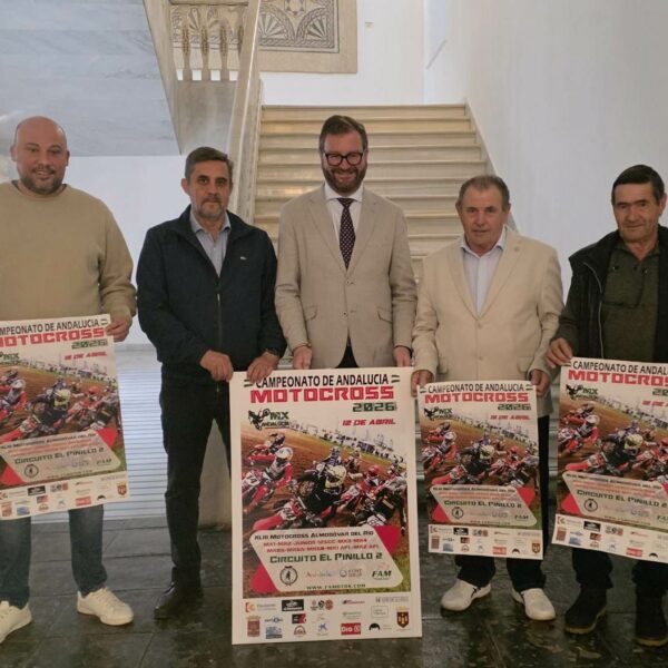PRESENTADO EL CARTEL OFICIAL DEL MOTOCROSS CAMPEONATO DE ANDALUCÍA DE ALMODÓVAR DEL RÍO EN CÓRDOBA