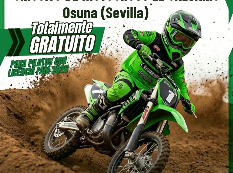 REPROGRAMACIÓN DEL CAMPUS DE TECNIFICACION MOTOCROSS OSUNA PARA PILOTOS HASTA 18 AÑOS.