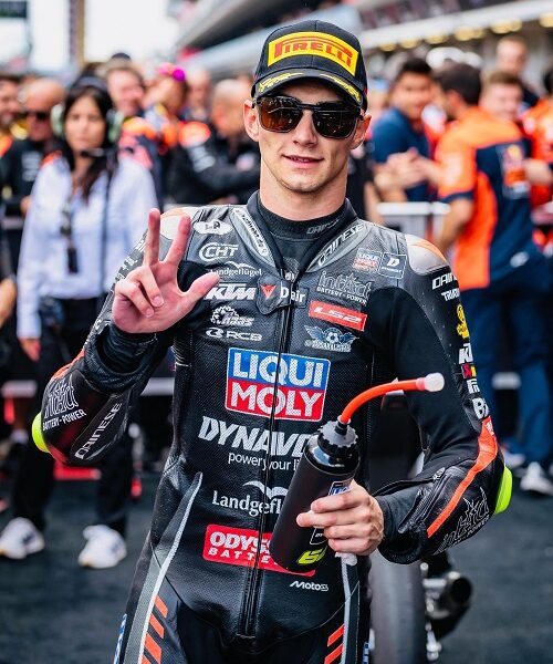 DAVID MUÑOZ SUBE AL PODIO EN EL GRAN PREMIO DE CATALUÑA