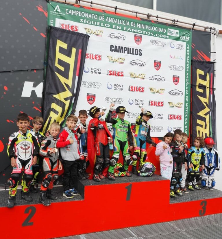 CAMPILLOS ACOGE CON ÉXITO LA SEGUNDA PRUEBA DEL CAMPEONATO DE ANDALUCÍA DE MINIVELOCIDAD (CAM)