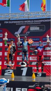 FRANCISCO GÓMEZ REQUENA DEBUTA A LO GRANDE EN EL EUROPEO DE SUPERMOTO “S4” CON VICTORIA EN TRAMATZA