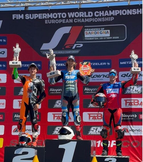 FRANCISCO GÓMEZ REQUENA DEBUTA A LO GRANDE EN EL EUROPEO DE SUPERMOTO “S4” CON VICTORIA&hellip;