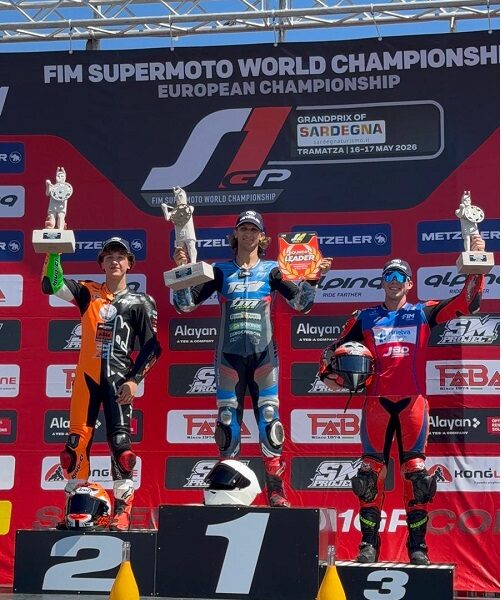 FRANCISCO GÓMEZ REQUENA DEBUTA A LO GRANDE EN EL EUROPEO DE SUPERMOTO “S4” CON VICTORIA&hellip;