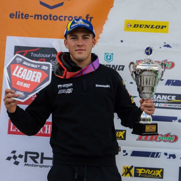 FRANCISCO GARCIA OCAÑA “CARBONERO”, A UN PASO DE PROCLAMARSE CAMPEÓN DEL ÉLITE DE FRANCIA MX2
