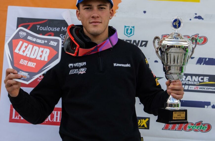 FRANCISCO GARCIA OCAÑA “CARBONERO”, A UN PASO DE PROCLAMARSE CAMPEÓN DEL ÉLITE DE FRANCIA MX2