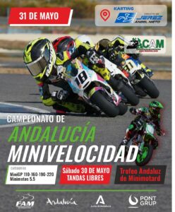 EL CAMPEONATO DE ANDALUCÍA DE MINIVELOCIDAD LEVANTA EL TELÓN EN JEREZ